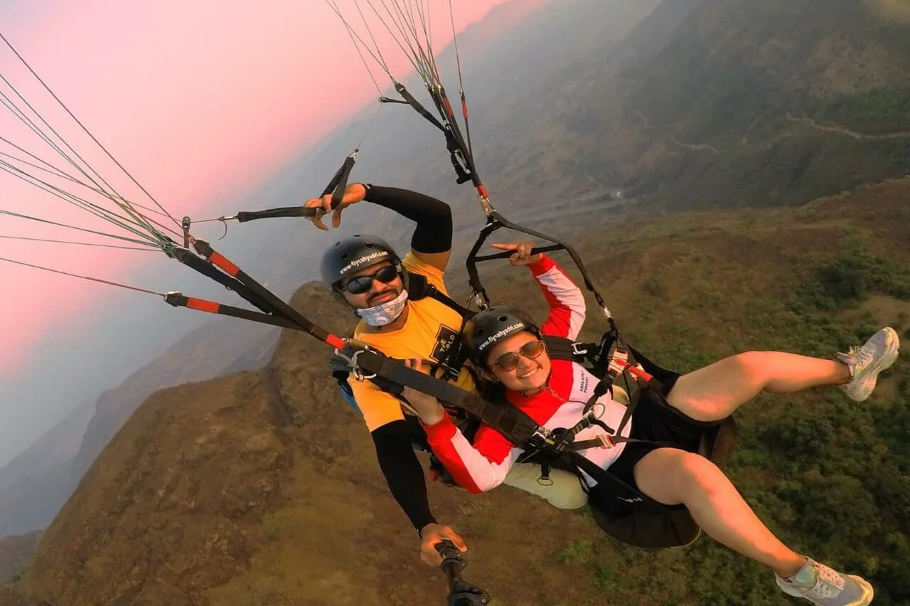 paragliding in kamshet