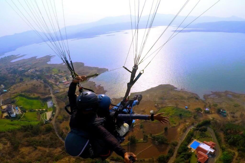paragliding in kamshet