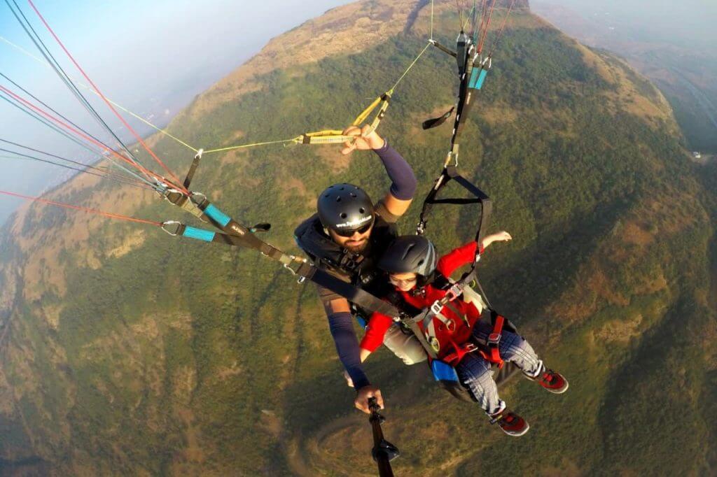 paragliding in Kamshet near mumbai and pune