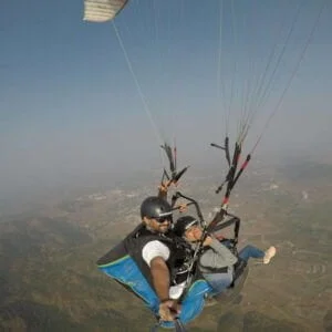 paragliding in kamshet near lonavala mumbai and pune