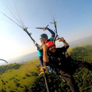 Kamshet paragliding adventure near Lonavala Mumbai and Pune