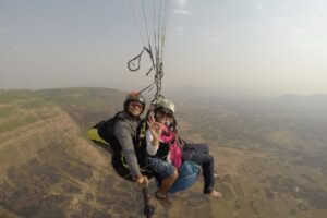 Kamshet paragliding adventure near Lonavala Mumbai and Pune,