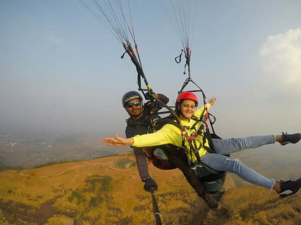 Kamshet Paragliding Adventures near Lonavala Mumbai and Pune